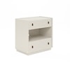 A.R.T. Furniture Inc Blanc 2-Drawer Nightstand w/ Open Shelf