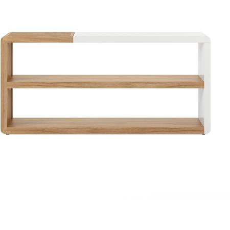Two-Tone Console Table