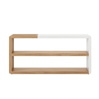 Contemporary Two-Tone Console Table