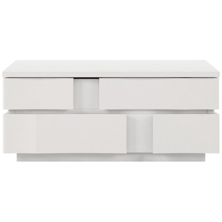 Square Cocktail Table with Storage