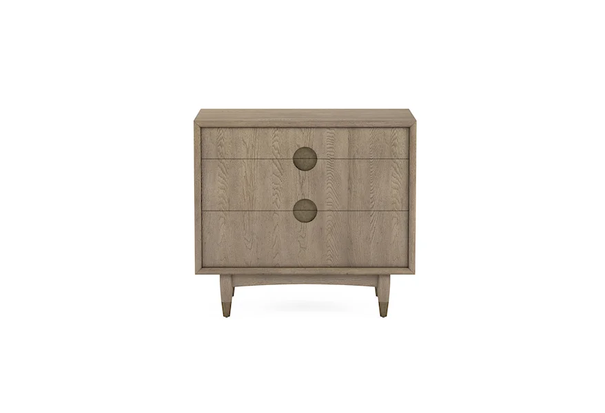 Finn 3-Drawer Bedside Chest by A.R.T. Furniture Inc at Home Collections Furniture
