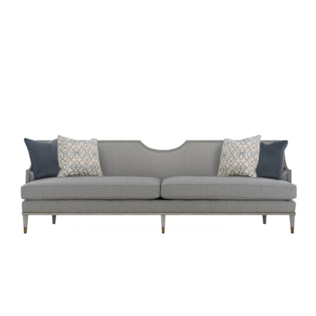 Vintage Blue 110in Sofa