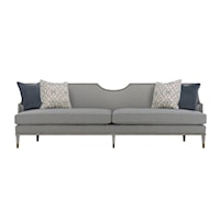 Transitional Sofa with Nailheads