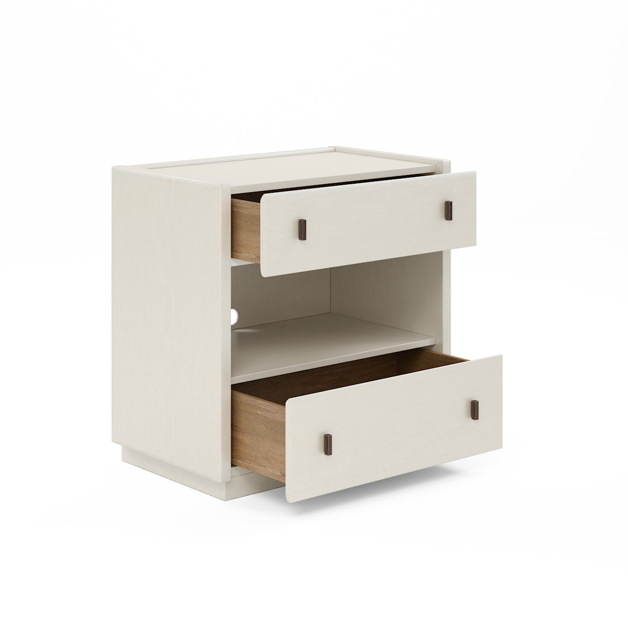 A.R.T. Furniture Inc Blanc 2-Drawer Nightstand w/ Open Shelf