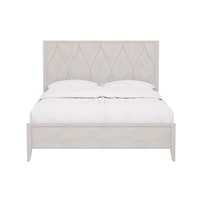 Transitional Queen Panel Bed