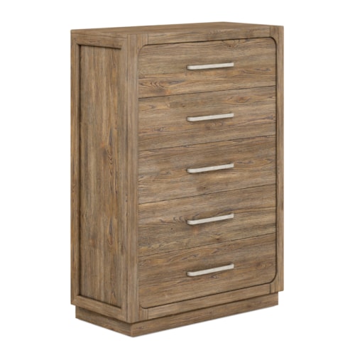 Rustic 5-Drawer Chest