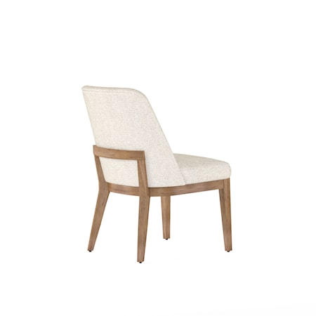 Two-Tone Upholstered Side Chair