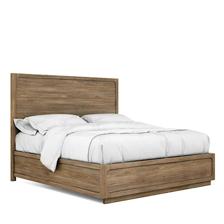 Rustic Queen Panel Bed