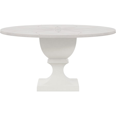 Transitional Round Dining Table