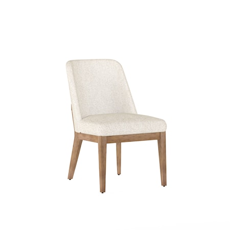 Two-Tone Upholstered Side Chair