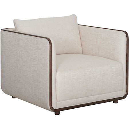 Lounge Chair, C-Ivory