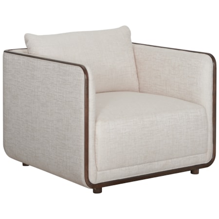 Lounge Chair, C-Ivory
