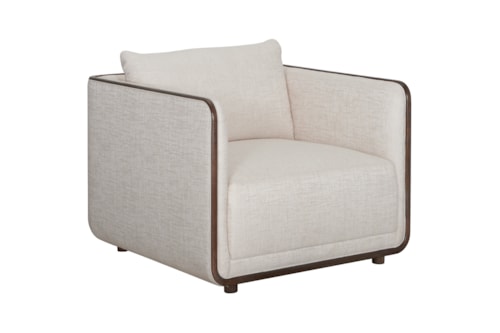 Lounge Chair, C-Ivory