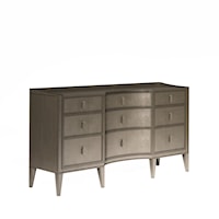 Transitional 9-Drawer Dresser