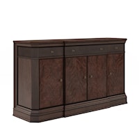 Traditional 3-Drawer Buffet