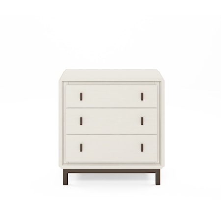 3-Drawer Bedside Chest