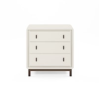 Contemporary 3 Drawer Bedside Chest