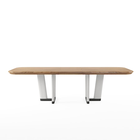 Rectangular Dining Table with Wood Top