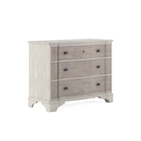 Transitional 3-Drawer Bachelors Bedroom Chest