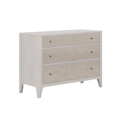 Transitional 3-Drawer Single Dresser