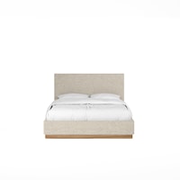 Contemporary Queen Upholstered Bed