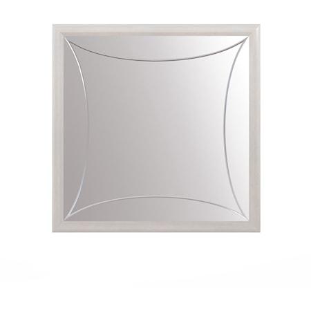 Transitional Square Mirror
