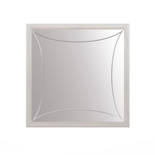 Transitional Square Mirror