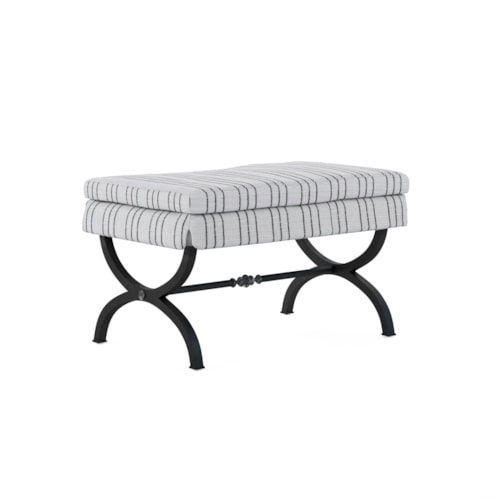 Transitional Accent Bench