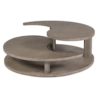 Contemporary Round 2-Tier Table