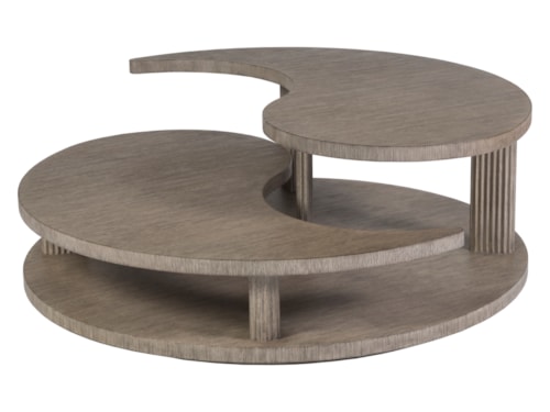 Contemporary Round 2-Tier Table