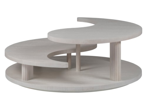 Contemporary Round 2-Tier Table