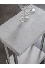 Artistica Kenzo Contemporary Stone Drink Table