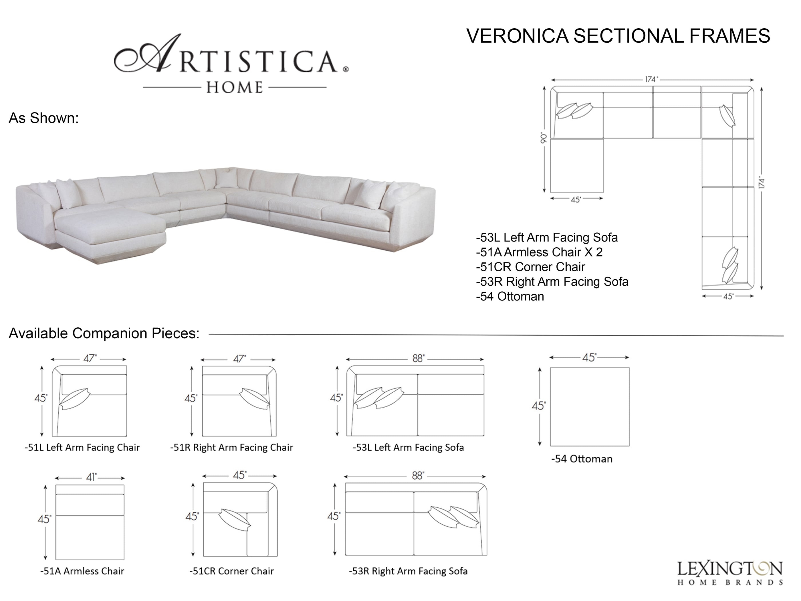 Veronica Sectional