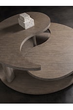 Artistica Yinyang Contemporary Round 2-Tier Table