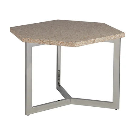 Contemporary Hexagonal Bunching Table