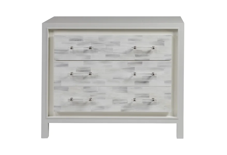 Elation 3-Drawer Chest by Artistica at Alison Craig Home Furnishings
