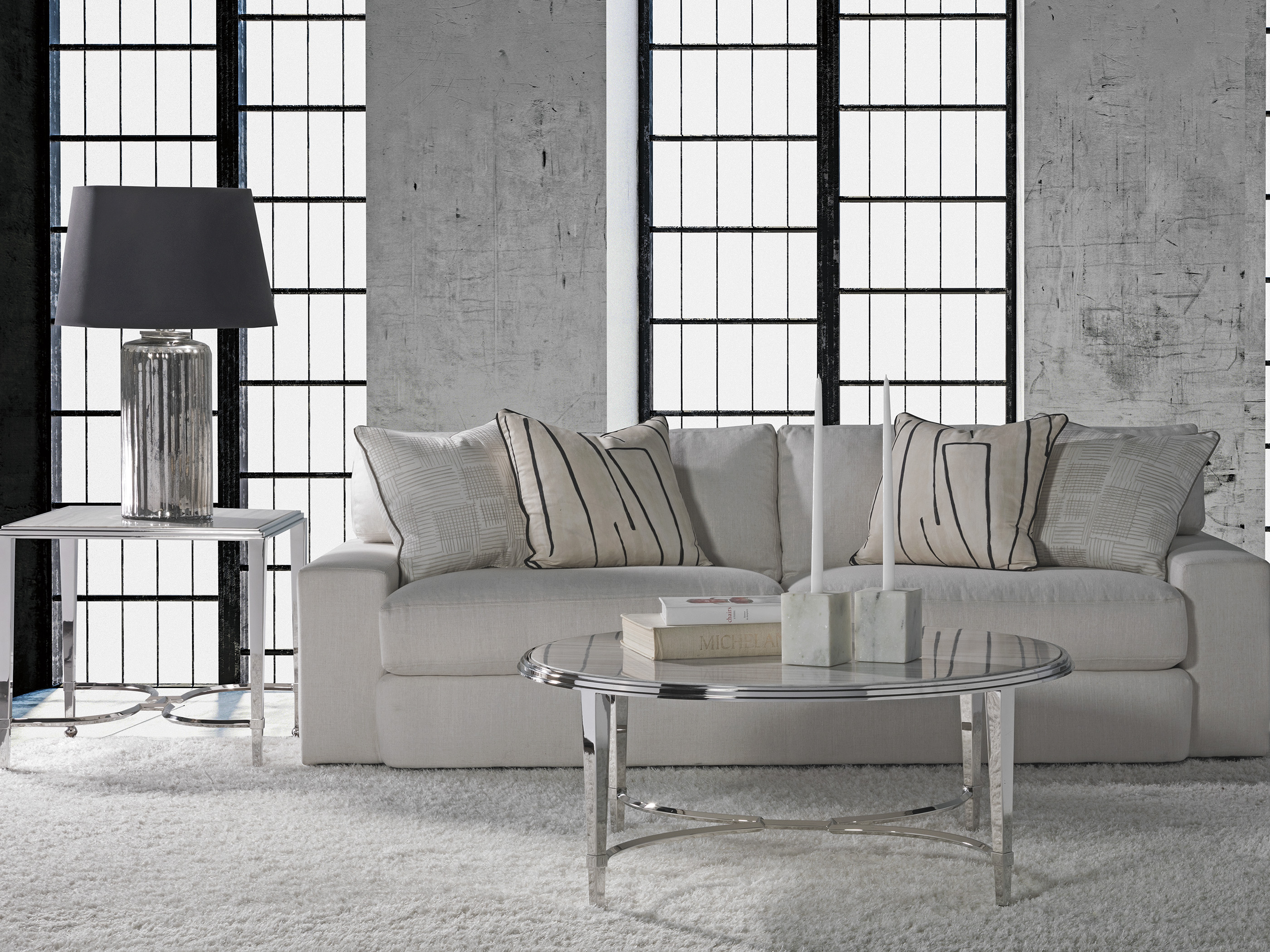 Artistica Sangiovese Rectangular End Table