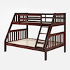 Canal House Bunk Beds Dark Chocolate Twin Full Mission Bunk