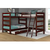 Canal House Bunk Beds Bunk Bed with Additional Loft