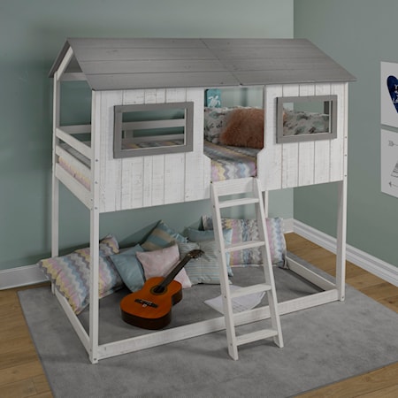 Cottage House Bunk Bed