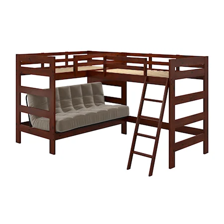 Bunk Bed with Additional Loft