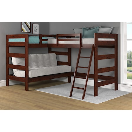 Bunk Bed with Additional Loft