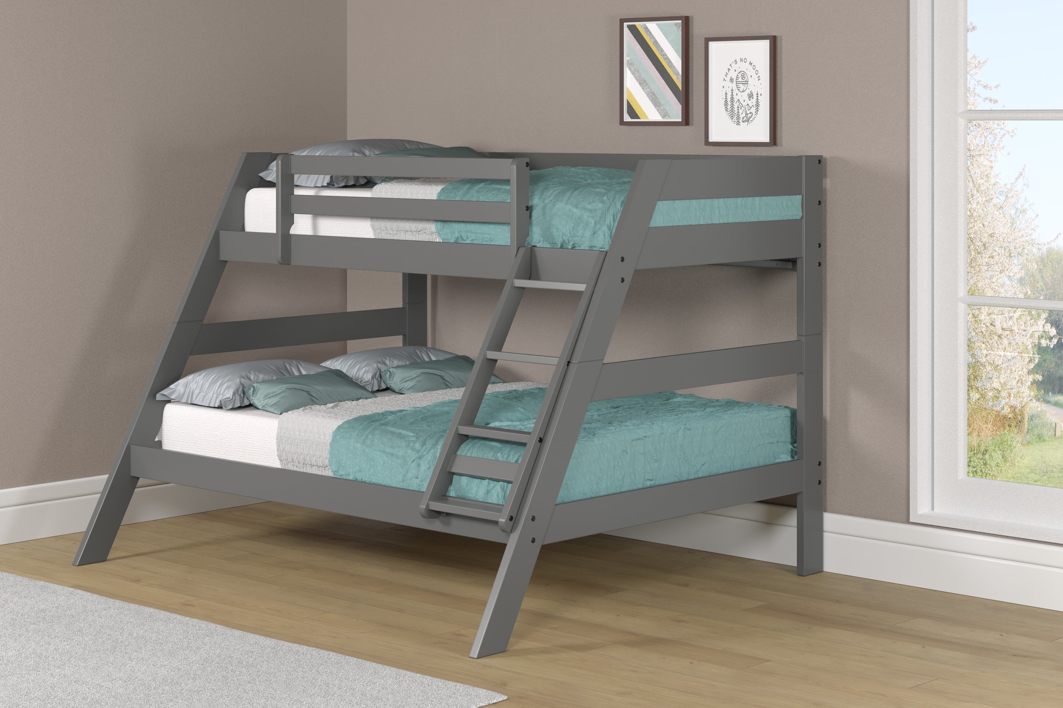 Canal House Bunk Beds TF2650G Twin Over Full Bunk Bed with Ladder Westrich Furniture