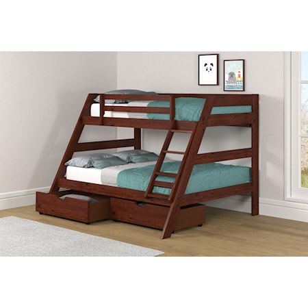 Twin/Full Bunk Bed