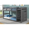 Canal House Bunk Beds Twin/Twin Stair Bunk Low Loft