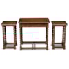 Maitland-Smith End/Side Tables Serpentine Nesting Tables