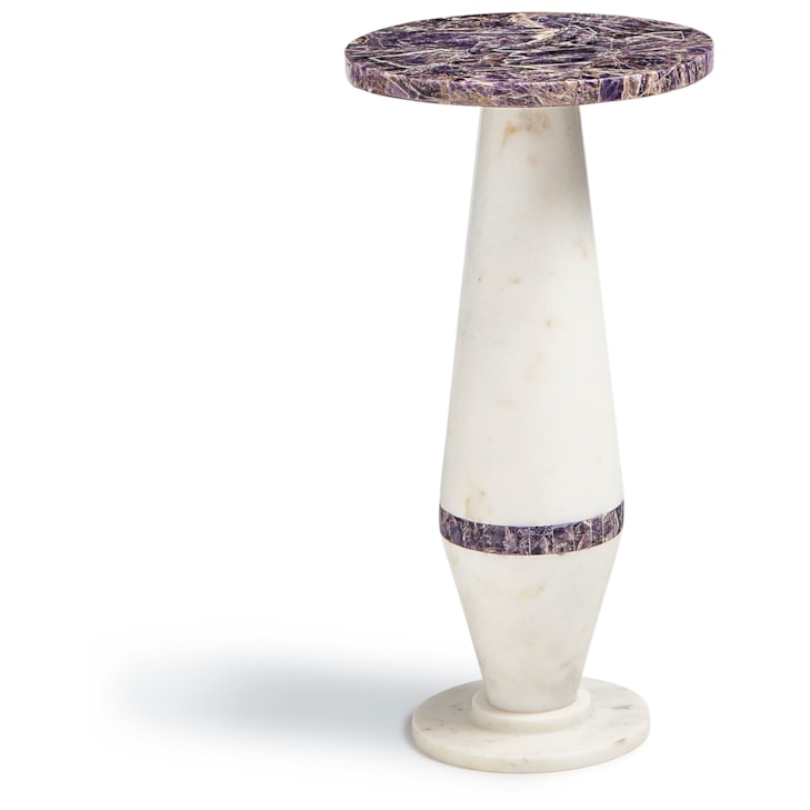 Maitland-Smith End/Side Tables Amethyst Martini Table