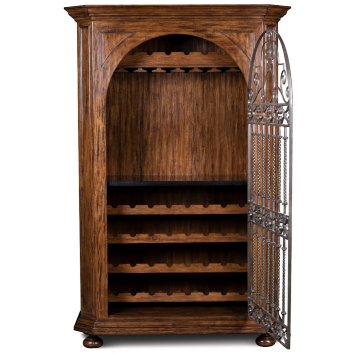 Maitland-Smith Tall Storage & Display Cases Thompson Wine Cabinet