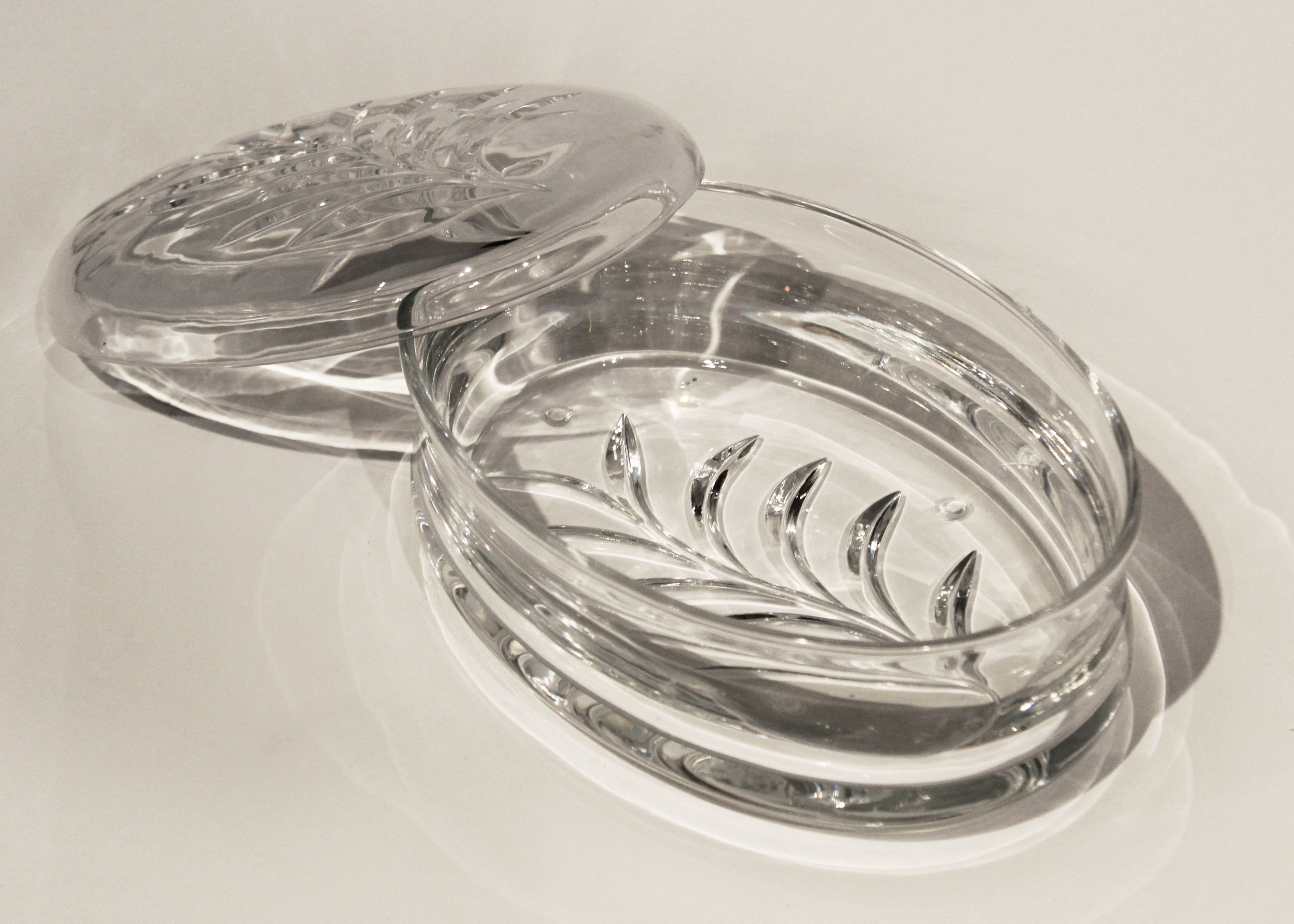 Clear Crystal Candy Dish