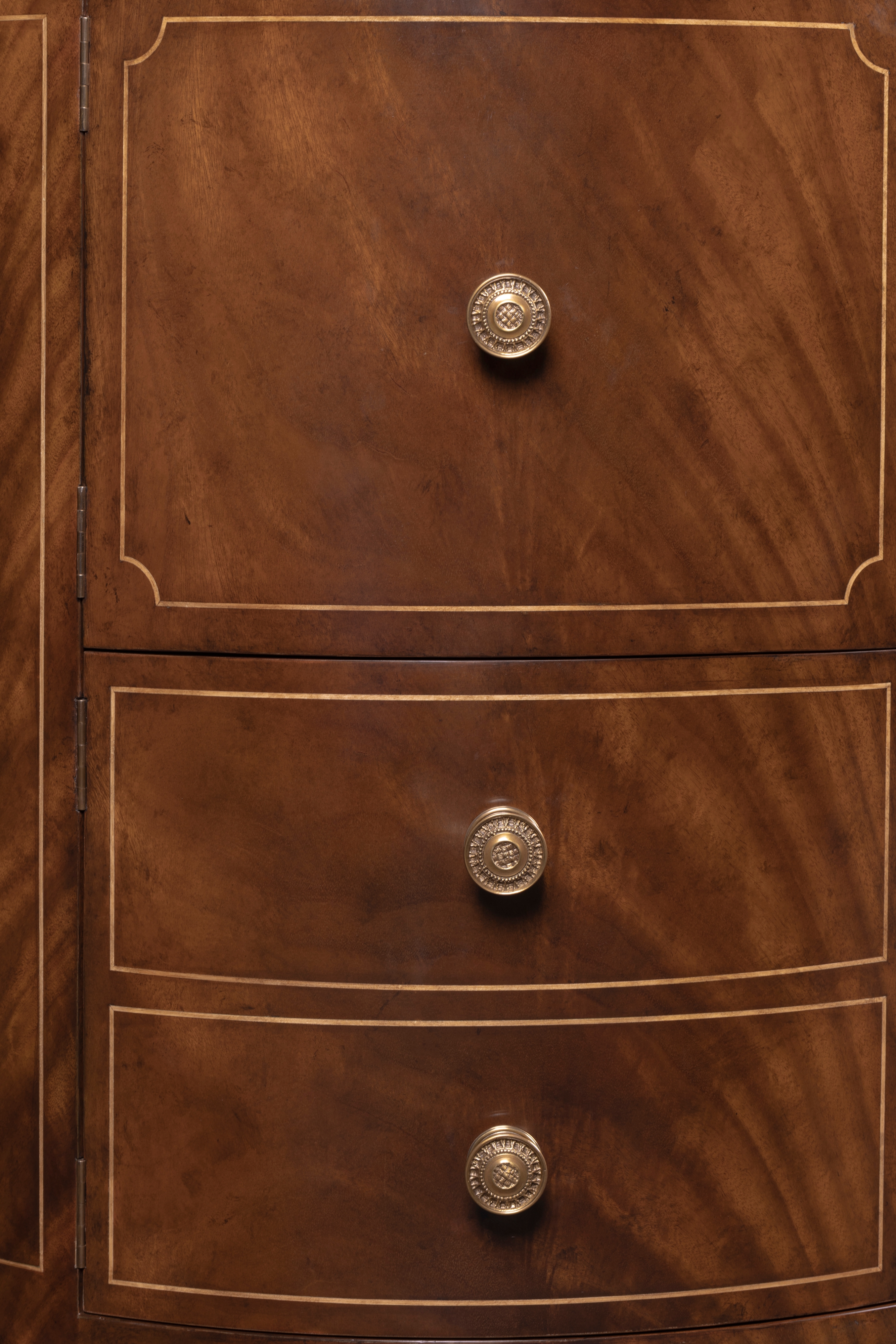 Maitland-Smith Tall Storage & Display Cases Kingsley Liquor Cabinet